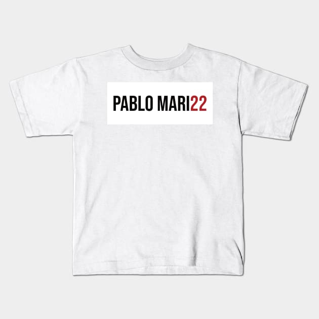 Pablo Mari 22 - 22/23 Season Kids T-Shirt by GotchaFace